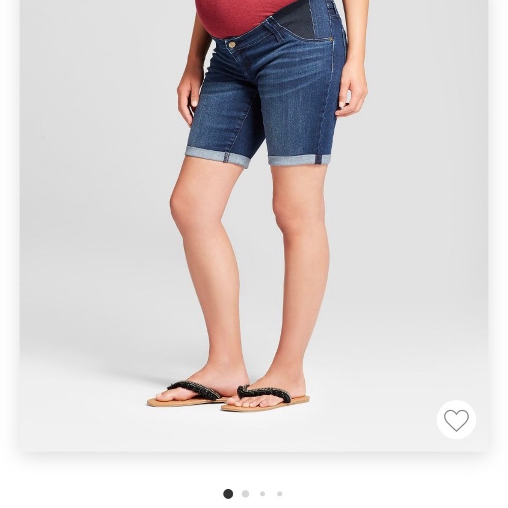 Maternity Bermuda jeans Shorts size 10